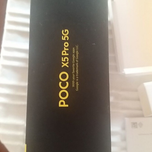 Poco X5pro box with accessories like new