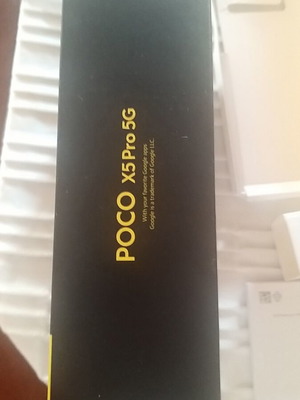 Poco X5pro box with accessories like new
