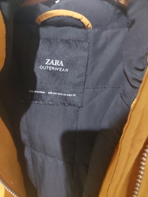 Zara jacket used, medium size, warm hip-length