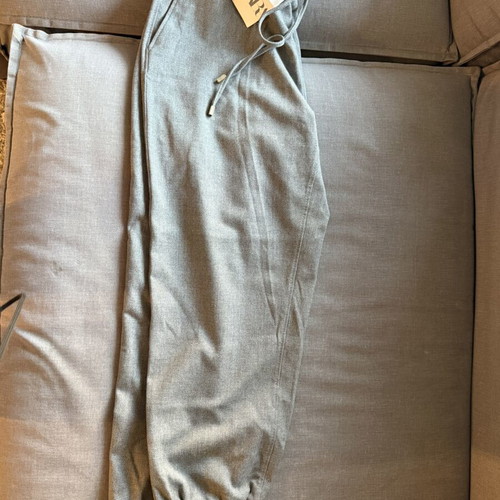 Zara Casual Elastic Pants Large Size Grey new with tag