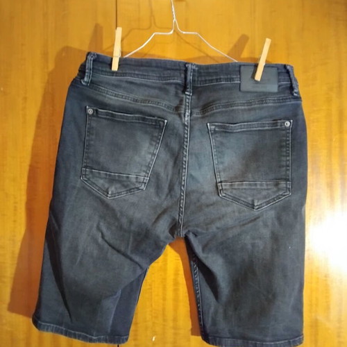 Admiral men's denim bermuda shorts like new, black, size M