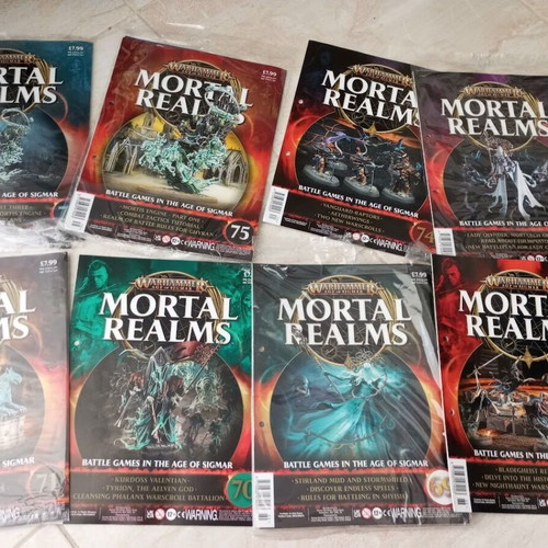 Warhammer Age of Sigmar Mortal Realms magazines new