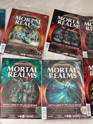 Warhammer Age of Sigmar Mortal Realms magazines new