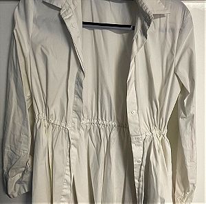 λευκό μεσάτο πουκάμισο Zara medium
