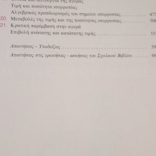 Principles of Economic Theory Grade C Lyceum textbook like new