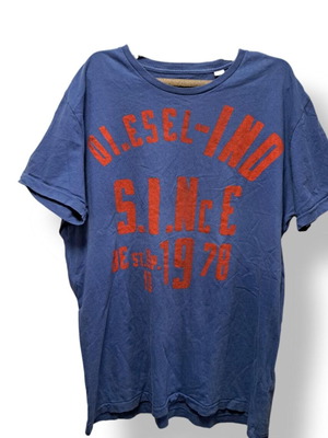 Diesel t-shirt size XL used, blue