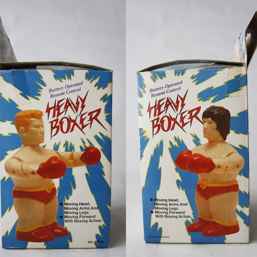 Vintage 80's Rocky Balboa Sylvester Stallone boxer figure new