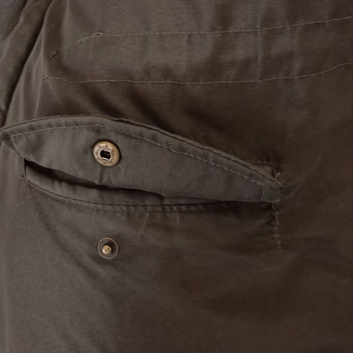 Men's jacket used, size large, with small defect