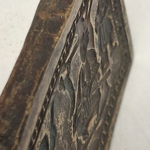 Copper Repoussé Mold Used for Silverwork Decoration