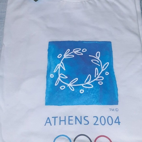 Olympic Games 2004 authentic t-shirt new XXL