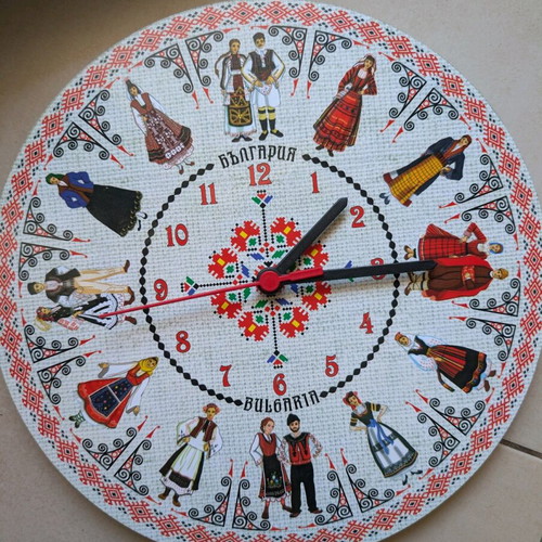 Wall clock like new from Bulgaria