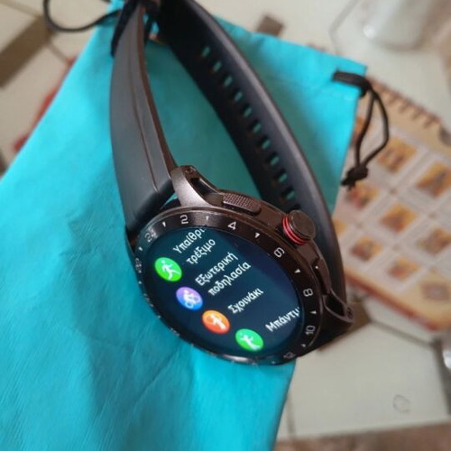 Smart watch Hifuture Flex 2 40mm like new, black with heart rate monitor and waterproof
