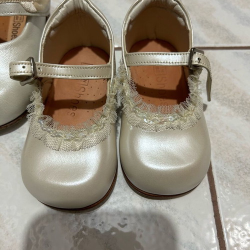 new anatomical baptismal shoes lapin house for little girl size 19 & 21