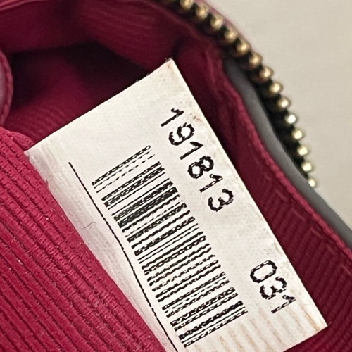 Furla crossbody bag gray and pink like new with light metal marks