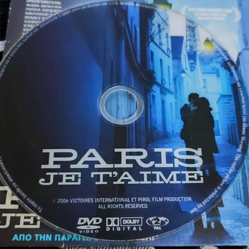 Paris Je T'aime DVD like new with subtitles and gift