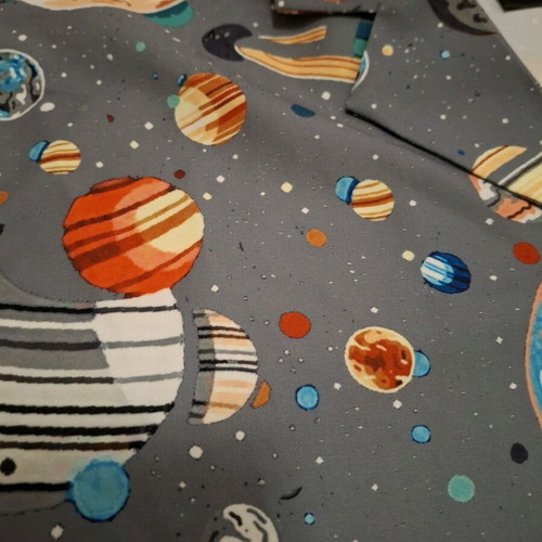 SHEIN Space & Planets short-sleeve shirt like new, size L