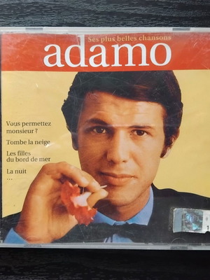 Adamo Ses plus belles chansons CD μεταχειρισμένο, pop
