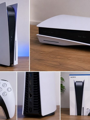 PlayStation 5 Disc Edition 1TB като нов