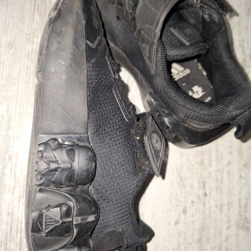 Adidas Star Wars sneakers used, size 30, black