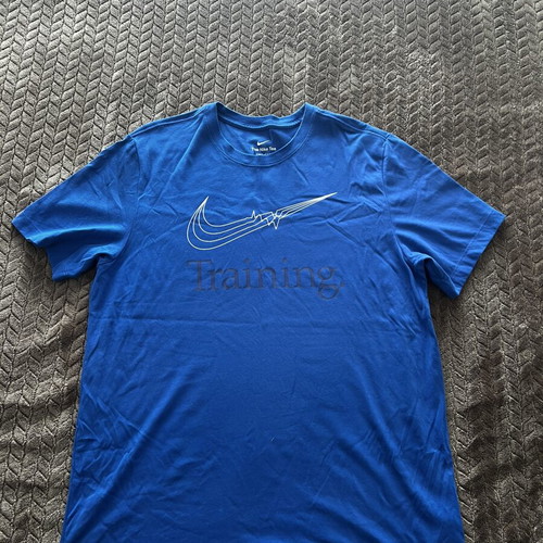 Nike blue short-sleeve shirt new, size L