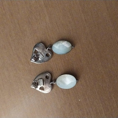 Folli Follie silver earrings like new