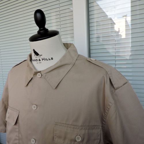Brandit Individual Wear Men's Beige Short Sleeve Shirt XL like new