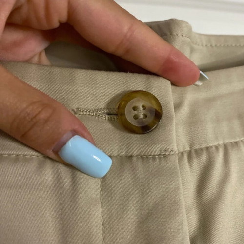Set of two women's office pants, United Colors of Benetton, black and beige