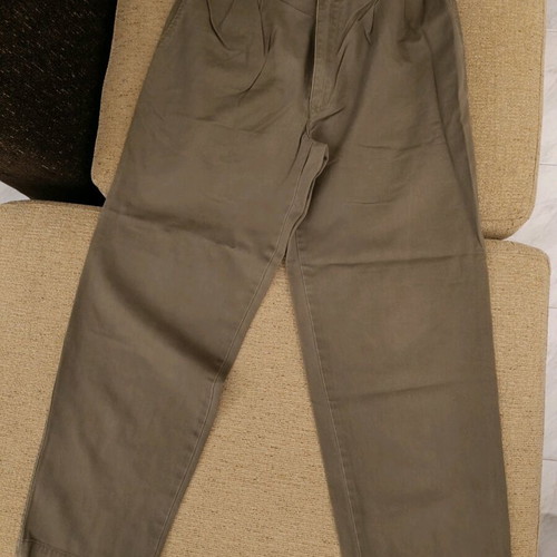 Fabric men's pants GAP used, khaki color, size M