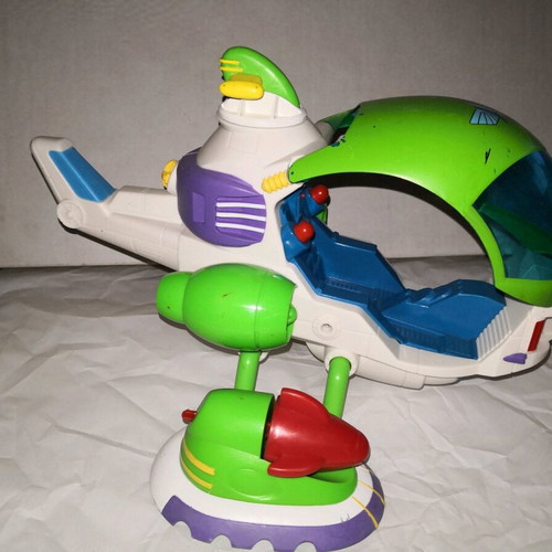 Hasbro Toy Story 2006 Buzz Lightyear Spaceship Star Squad used