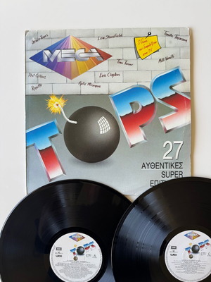 Mega Tops използван, 27 автентични супер хитове 1989, 2 винила