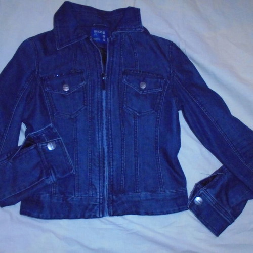 Madlen jean jacket new, small size, blue