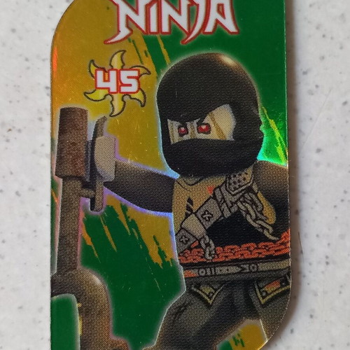 Ninja tags used, pack of 7 with one magnetic