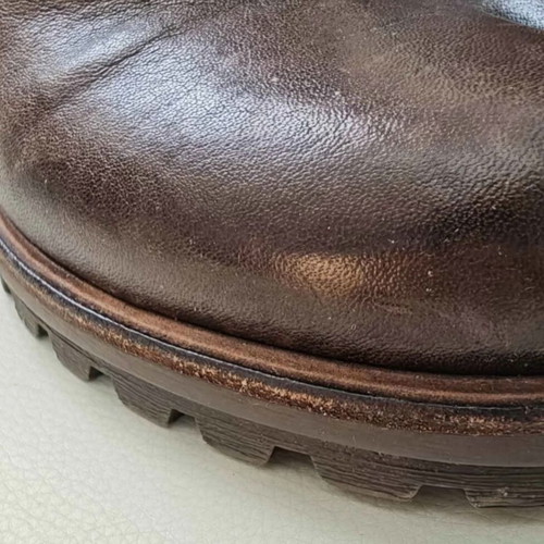 Vic leather boots, brown, size 39.5