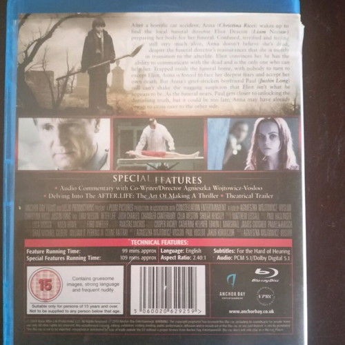 After Life Blu-Ray disc like new, psychological thriller with Greek subtitles