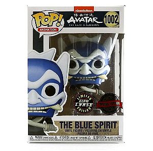 funko pop avatar the blue spirit chase (glow) edition