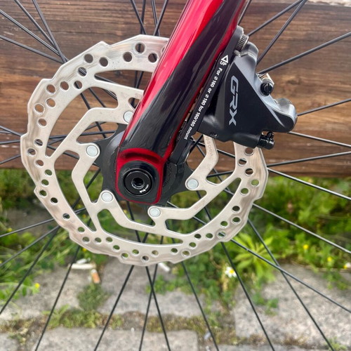 Merida Silex 4000 Gravel Bike like new, red, 700c wheels