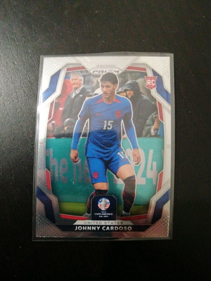 Johnny Cardoso 2024 Panini Prizm Conmebol Copa America card like new