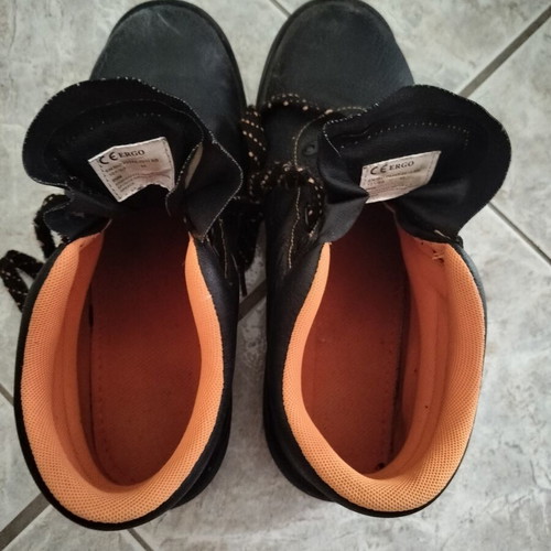 Ergo work boots size 46 like new, black