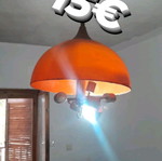 Polyphoto ceiling light used