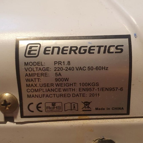 Energetics treadmill
