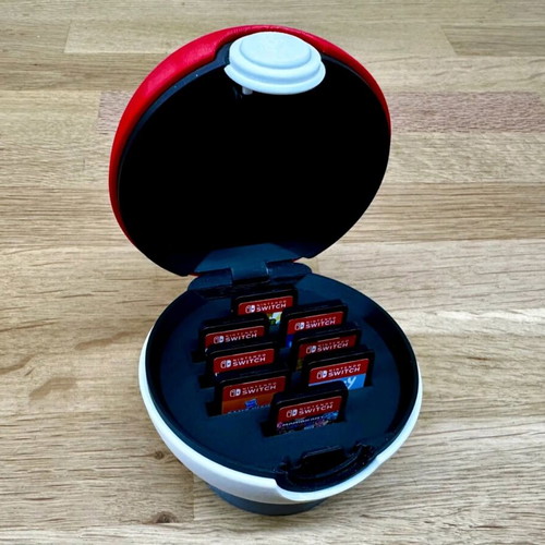 Pokeball Nintendo Switch 1 & 2 game cartridge case new