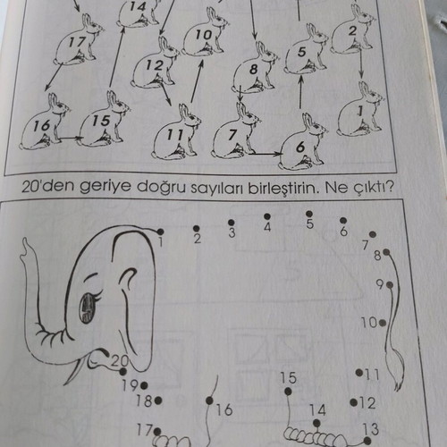 Mathematics textbook for first grade in Turkish like new