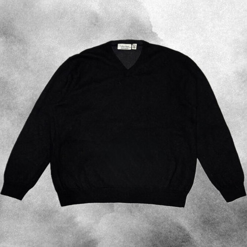 Calvin Klein V-neck Sweater Black XL like new
