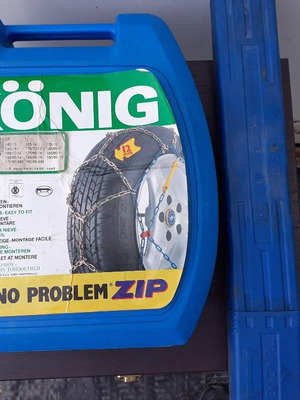 Αλυσίδες χιονιού König No Problem Zip για ελαστικά αυτοκινήτου