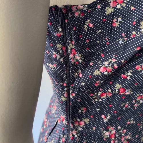 Anel summer dress like new, size L 40 12, blue multicolor