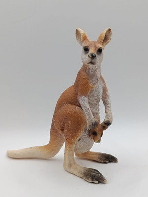 Schleich Wild Life Kangaroo figure used