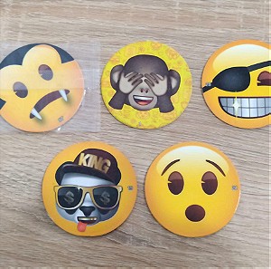 5x Τάπες Chipicao Emoji