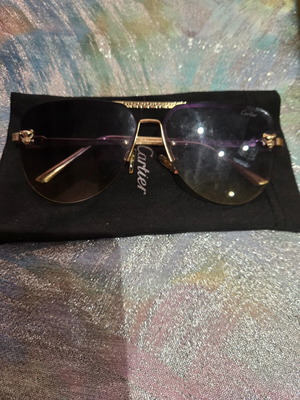 Cartier sunglasses like new, authentic
