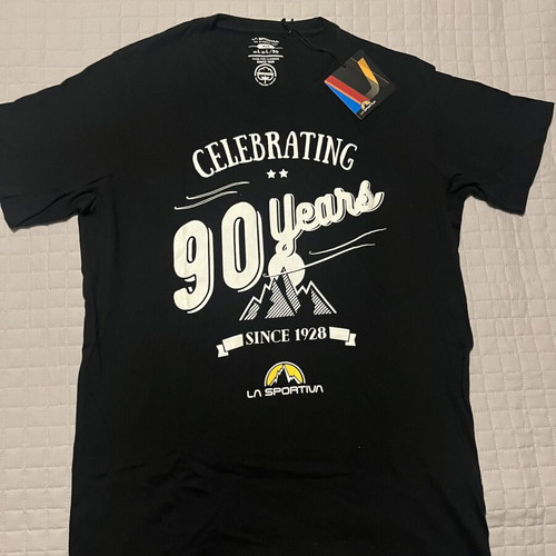 La Sportiva T-Shirt new, size Large fits Medium, black