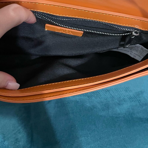 Zara orange shoulder bag like new